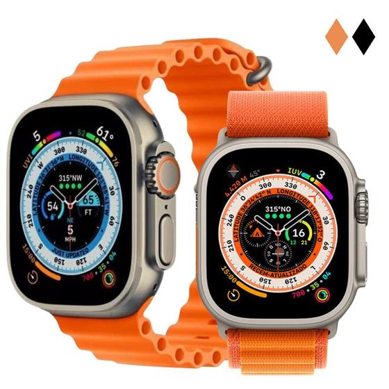 Relógio Inteligente Smartwatch S8 Ultra Max Pro 3 Botão Menor preço em Relógio Inteligente Smartwatch S8 Ultra Max Pro 3 Botão
