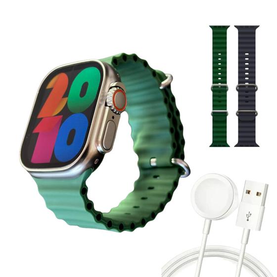 Imagem de Relógio Inteligente Xs9 Ultra 2 Max 49mm Original + 2 Pulseiras