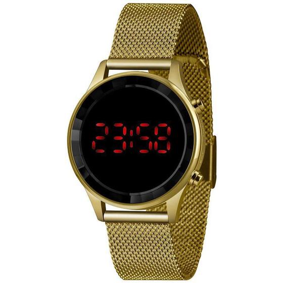 Imagem de Relogio Lince Feminino Digital Dourado Ldg4647l pxkx