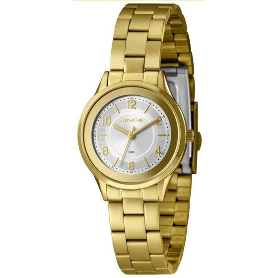 Imagem de Relógio Lince Feminino Lrgh169L30 S2Kx Casual Dourado