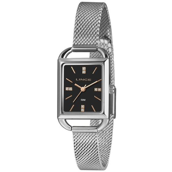Imagem de Relógio Lince Feminino Ref: Lqm4790L24 P1Sx Retangular Mesh