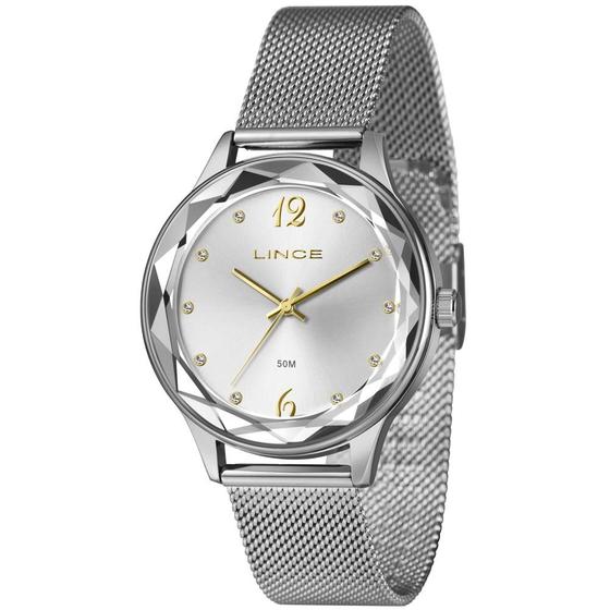 Imagem de Relógio Lince Feminino Ref: Lrm4826l40 S2sx Casual Mesh Prateado