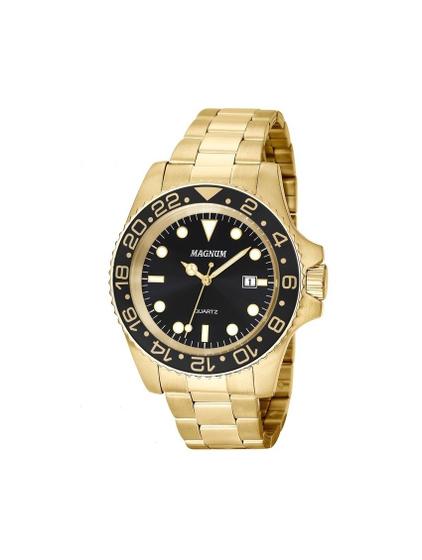 Imagem de Relógio Magnum Business Masculino Dourado 100 ma32934u