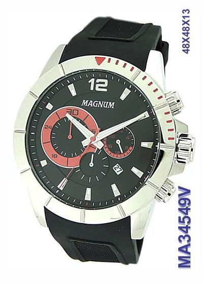 Imagem de Relógio Magnum Masculino Sports MA34549V Pulseira Silicone