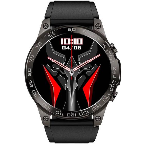 Imagem de Relógio Masculino Amoled Shock Militar Preto