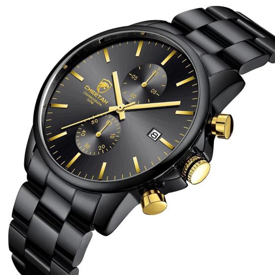 Imagem de Relógio Masculino Analógico Cheetah 1604 Cronógrafo