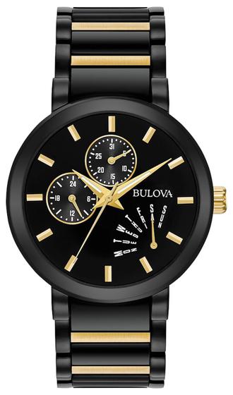 Imagem de Relógio Masculino Bulova Futuro Aço Bicolor/Preto 98C124