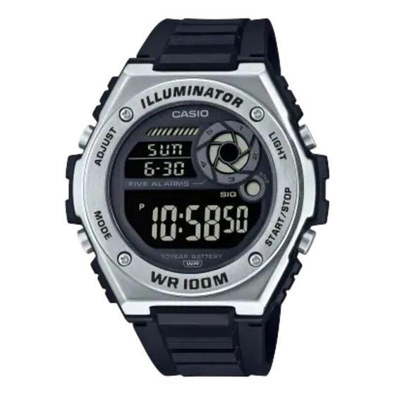 Imagem de Relógio Masculino Casio Digital 10Atm Mwd-100H-1Bvdf Preto