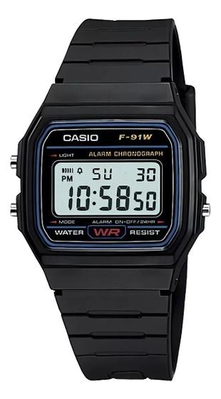 Relógio Masculino Casio Digital Esportivo F91W Original com NFe Menor preço em Relógio Masculino Casio Digital Esportivo F91W Original com NFe