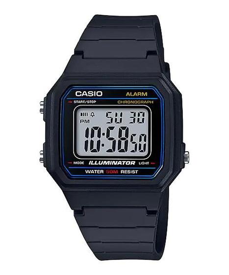 Imagem de Relógio Masculino Casio Digital Illuminator W-217H-1AVDF