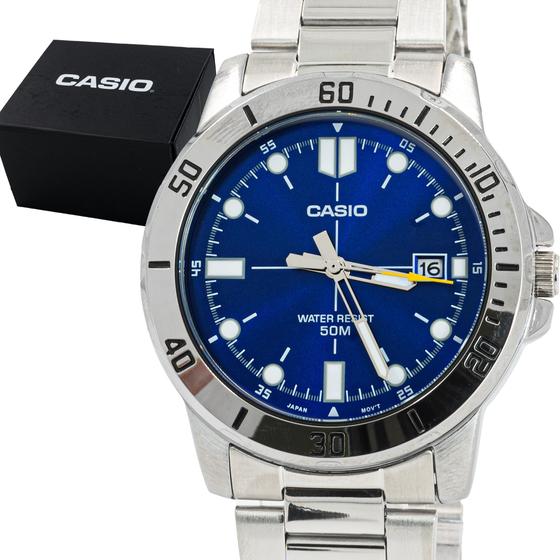 Imagem de Relógio Masculino Casio Prata Sport Original Prova D'água Garantia 1 ano 