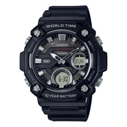 Imagem de Relógio Masculino Casio World Time Digital-Analógico - AEQ-120W-1AVDF-SC