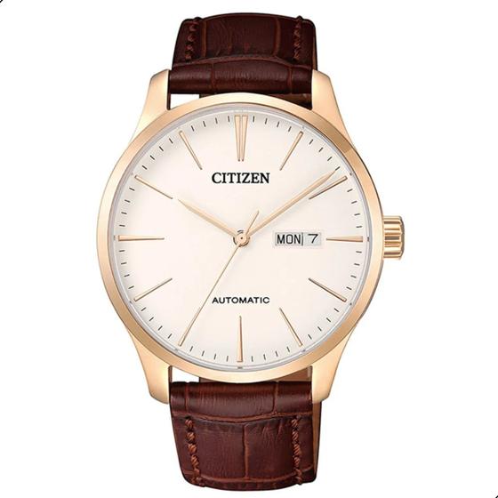 Imagem de Relógio Masculino Citizen Automático Couro TZ20788B