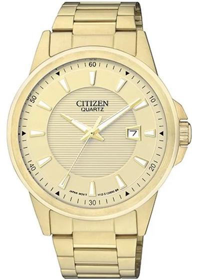 Imagem de Relógio Masculino Citizen Tz20331g Analógico Dourado