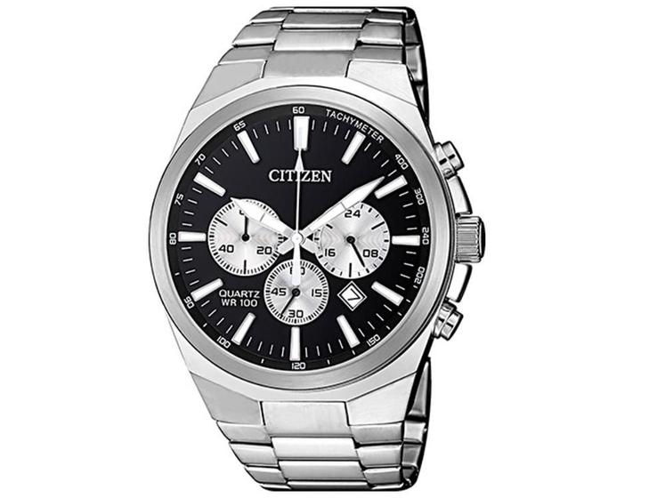 Relógio Masculino Citizen TZ31105T 40mm Aço Prata Menor preço em Relógio Masculino Citizen TZ31105T 40mm Aço Prata