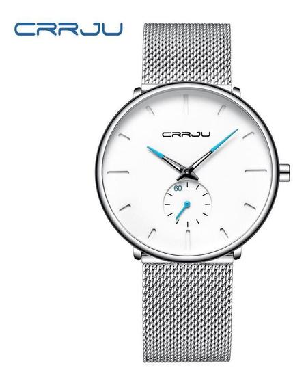 Imagem de Relógio Masculino Com Pulseira Preta Resistente À Água Crrju