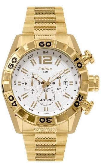 Imagem de Relógio Masculino Condor Civic Dourado Covd33Aas/4K