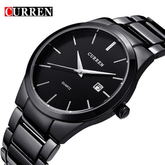 Relógio masculino curren importado modelo 8106-pai Menor preço em Relógio masculino curren importado modelo 8106-pai