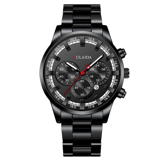 Imagem de Relógio Masculino de Aço Inoxidável Quartz Elegante 42mm