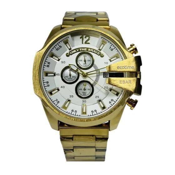 Imagem de Relogio Masculino Diesel 10 Bar Ecotime Gold  -Jss