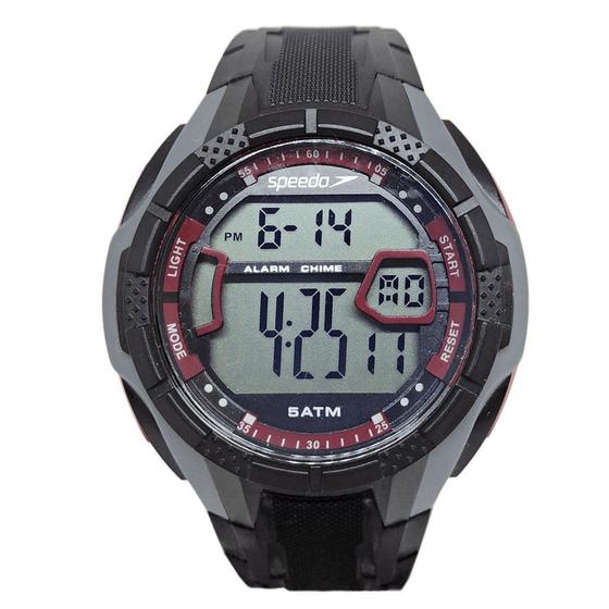 Imagem de Relógio Masculino Digital Esportivo Grande com Cronômetro - Speedo
