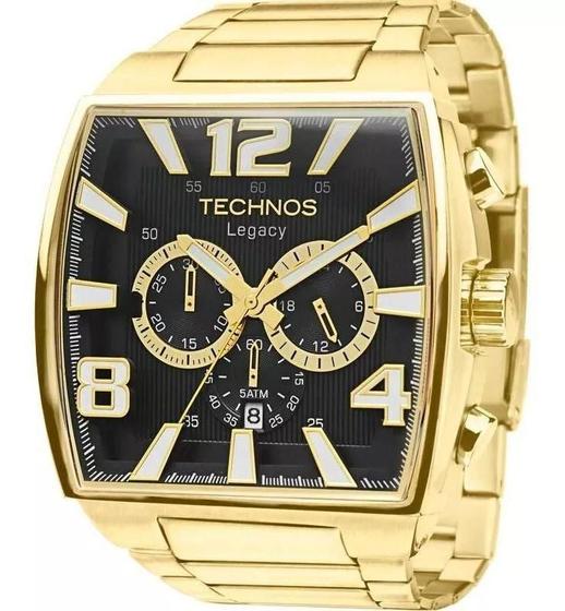 Imagem de Relógio masculino dourado technos Legacy original Js25ar/1d
