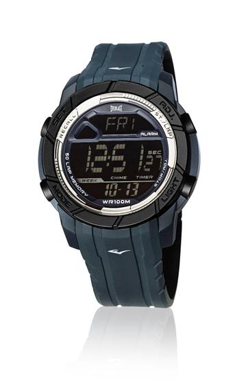 Imagem de Relogio Masculino Everlast Digital E701 47mm Silicone Azul