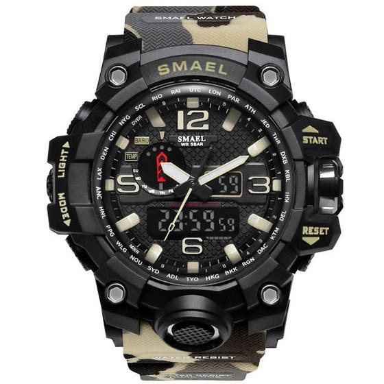 Imagem de Relógio Masculino G-Shock Camuflado Delta Smael 1545