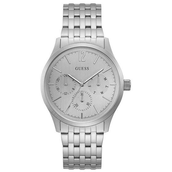 Guess Relógio Cosmo Prateado | Dressinn
