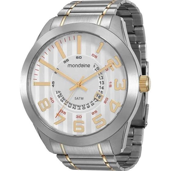 Relógio Masculino Mondaine Pulseira Aço 94828GPMVBA2 Menor preço em Relógio Masculino Mondaine Pulseira Aço 94828GPMVBA2