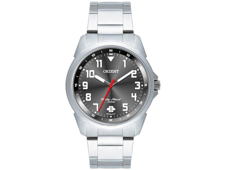 Relógio Masculino Orient Analógico - MBSS1154A G2SX Prata Menor preço em Relógio Masculino Orient Analógico - MBSS1154A G2SX Prata