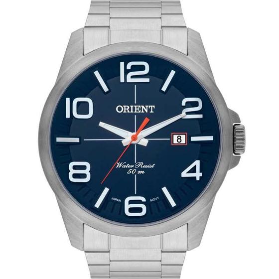 Relógio Masculino Orient Analógico Prata Mbss1289 D2sx Nf Menor preço em Relógio Masculino Orient Analógico Prata Mbss1289 D2sx Nf