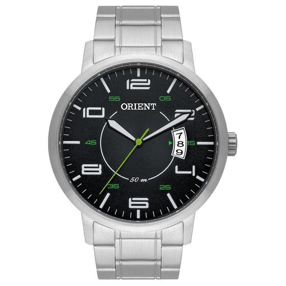 Imagem de Relogio Masculino Orient Analógico Prata Mbss1381 P2Sx