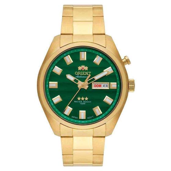 Imagem de Relógio Masculino Orient Automático 469Gp076 E1Kx Verde