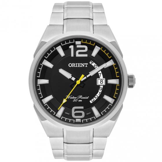 Imagem de Relogio Masculino Orient Dourado Com Data MBSS1336 P2SX