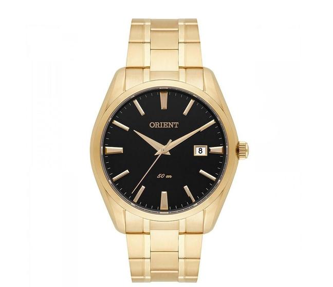 Imagem de Relógio Masculino Orient Dourado Mgss1140 P1Kx