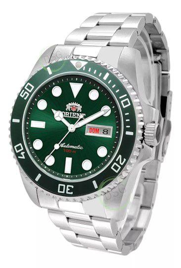Relógio Masculino Orient Pulseira Aço Prata Automático F49SS027 E1SX Menor preço em Relógio Masculino Orient Pulseira Aço Prata Automático F49SS027 E1SX