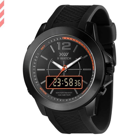 Imagem de Relogio Masculino Preto X-Watch XMNPA014 P2PX