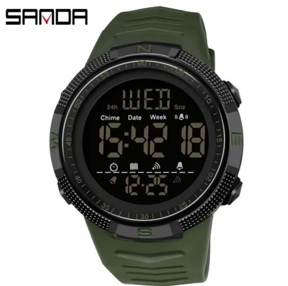 Relógio Masculino Sanda 6014 Digital Esportivo Menor preço em Relógio Masculino Sanda 6014 Digital Esportivo