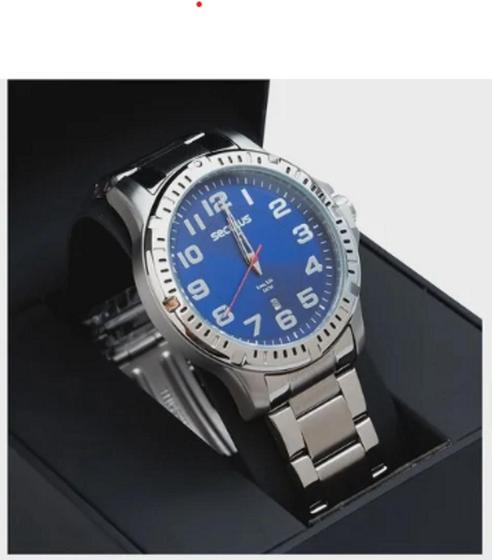 Relógio Masculino Seculus Prata Original 20787g0svna4 Menor preço em Relógio Masculino Seculus Prata Original 20787g0svna4
