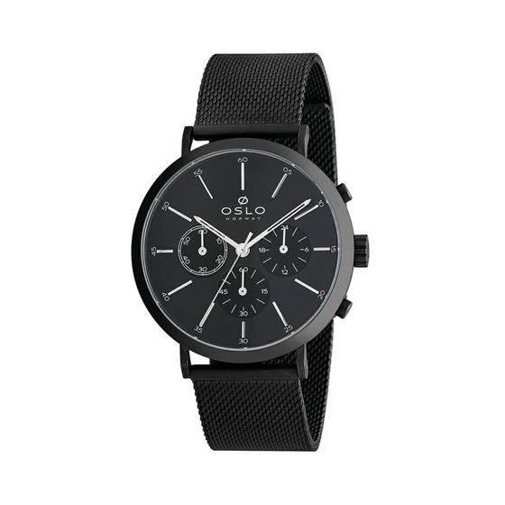 Imagem de Relógio Masculino Slim Oslo Preto  OMPSSCVD0004 P1PX