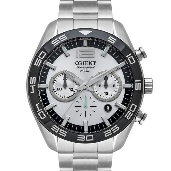 Relógio Masculino Sport Orient Prata MBSSC241 S2SX Menor preço em Relógio Masculino Sport Orient Prata MBSSC241 S2SX