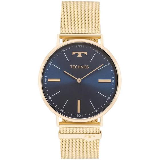 Imagem de Relógio Masculino Technos Dourado Classic Slim 2025LTKS/4A