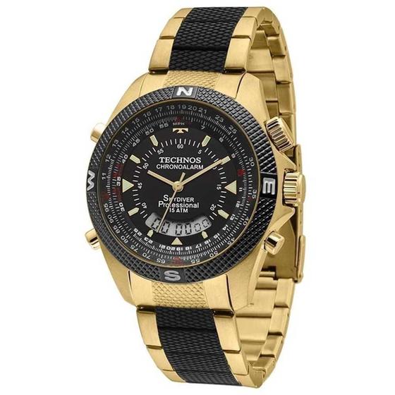 Imagem de Relógio Masculino Technos Skydiver T205FG/4X - Dourado