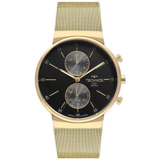 Imagem de Relógio Masculino Technos Slim Vd36Aa/1P Dourado