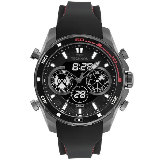 Relógio Masculino Technos Sport Digiana Preto Bj3530Ab/2P Menor preço em Relógio Masculino Technos Sport Digiana Preto Bj3530Ab/2P