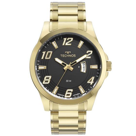 Imagem de Relógio Masculino Technos Sport Racer Dourado 2115Mxz/1P