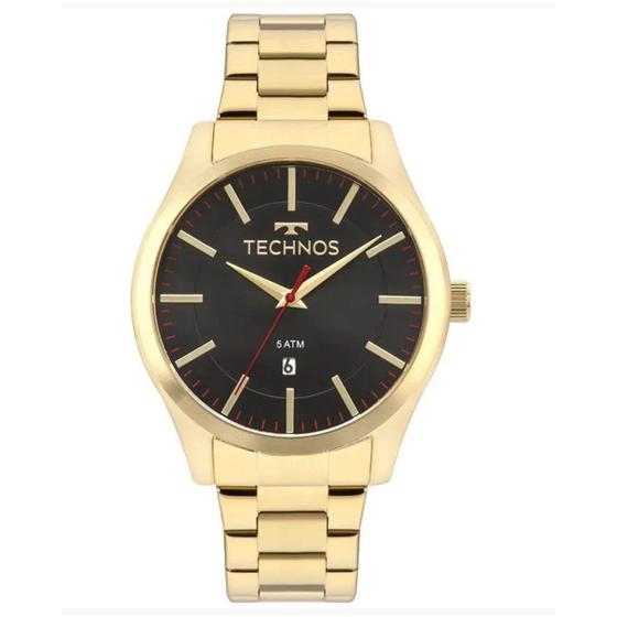 Imagem de Relógio Masculino Technos Steel Dourado 2115MMKS/4P