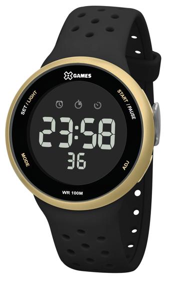 Imagem de Relógio Masculino Xgames Digital Xmppd545 Dourado Preto