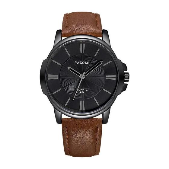 Imagem de Relógio Masculino Yazole 332 Original Marrom